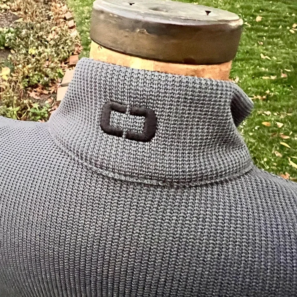 OGIO Grit Jacket Men‎ Fleece Performance Utility Cadet Collar Gray Full Zip XLT